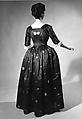 Robe à l'anglaise, silk, British